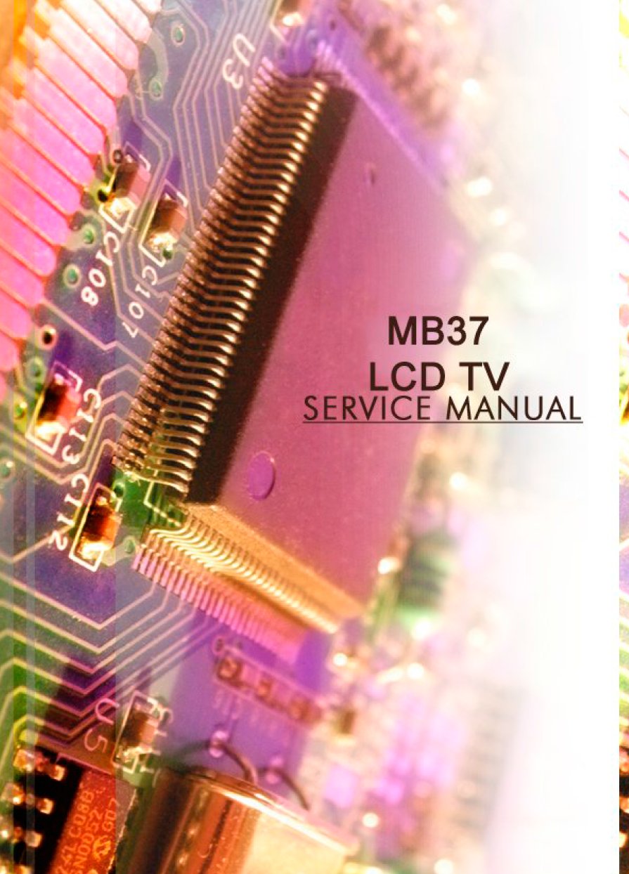 Какой сервисный мануал и схема LCD телевизора VESTEL chassis 17MB37