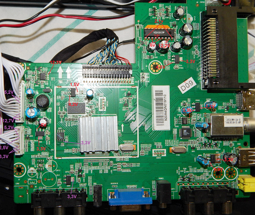 Какая прошивка на телевизор BBK 19LEM-1001/T2C для MainBoard JUC7.820.00085101)