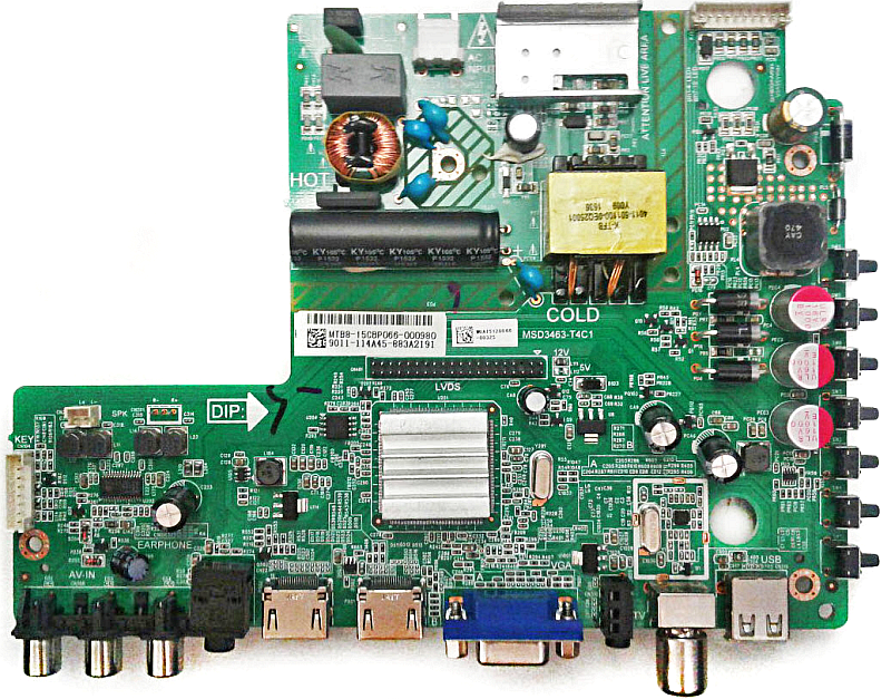 Какая прошивка FUSION FLTV-24K11 для MainBoard MSD3463-T4C1