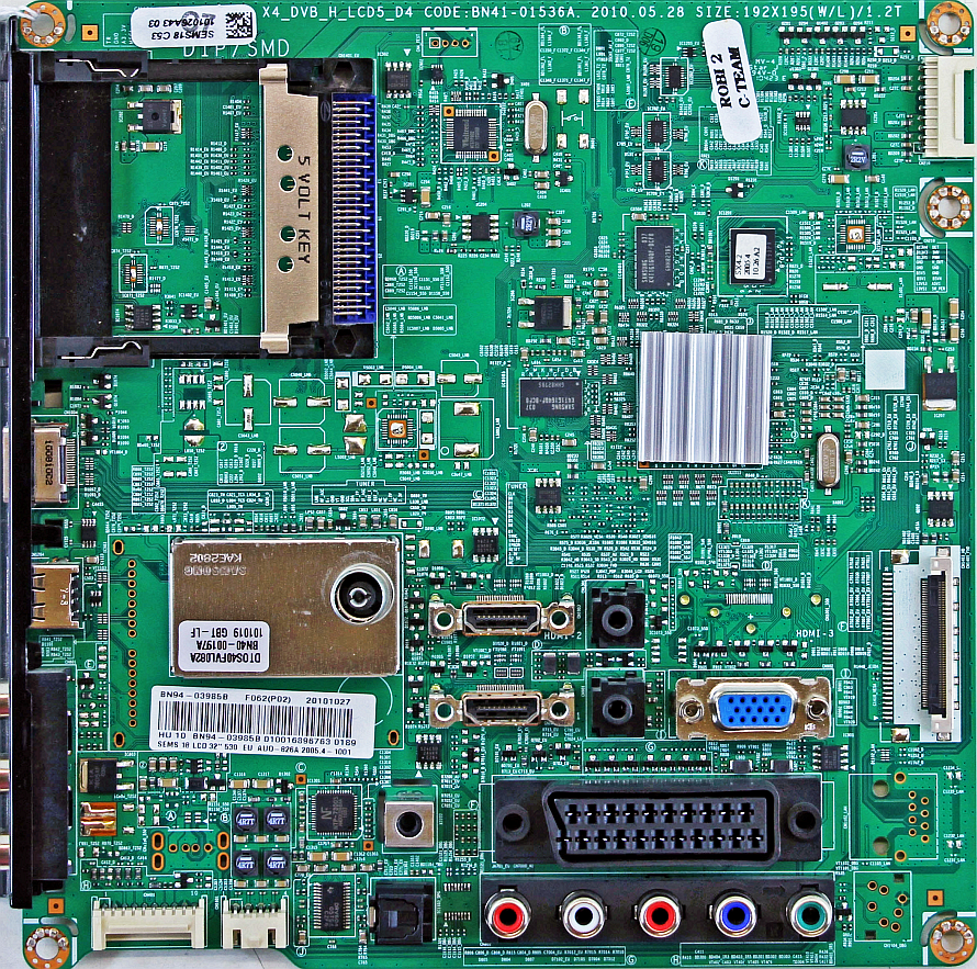 Какая схема телевизора SAMSUNG LE37C650L1W (Service Manual BN41-01443A)