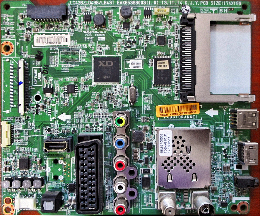 Какая прошивка на телевизор LG 32LB551U для MainBoard EAX65388003
