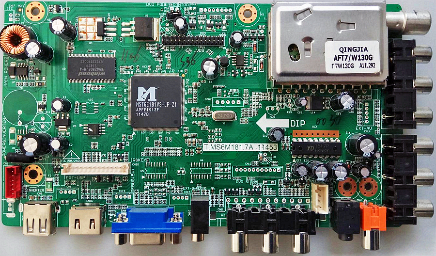 Какая прошивка ЖК телевизора SATURN TV LED199 для MainBoard T.MS6M181.7A