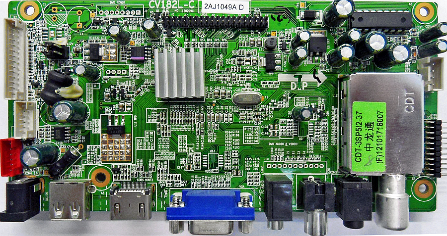 Какая прошивка ЖК телевизора DNS V23AN36 для MainBoard CV182L-C