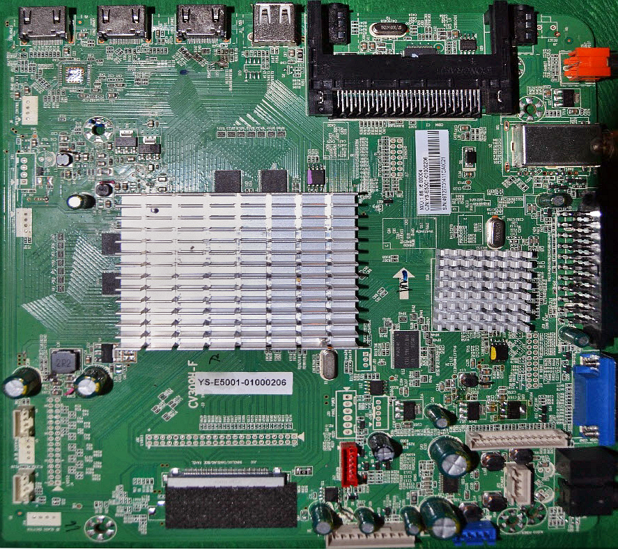 Какая прошивка на телевизор SUPRA STV-LC50T950UL для MainBoard CV309H-F