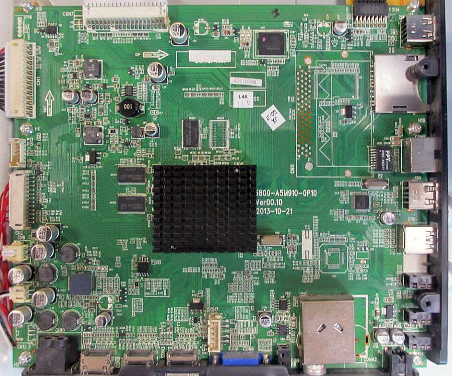 Какая прошивка на телевизор SUPRA STV-LC50S660FL для MainBoard 5800-A5M910-0P10