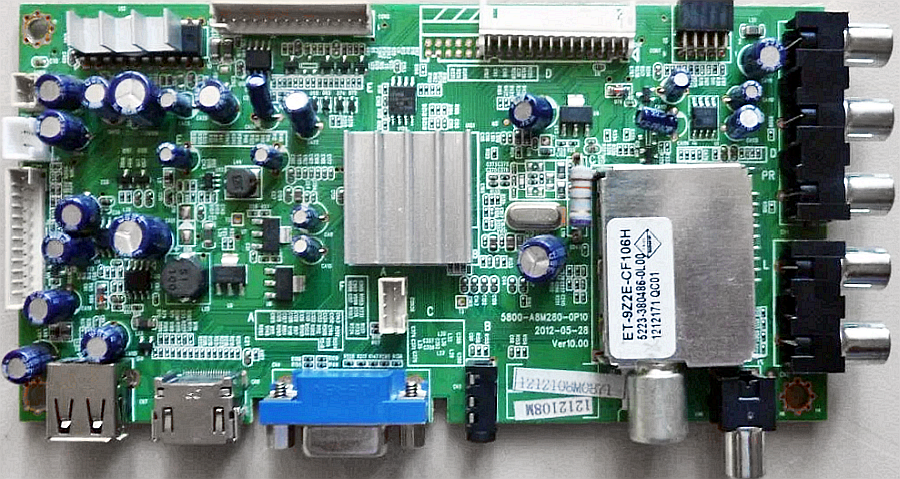 Какая прошивка на телевизор SUPRA STV-LC29270WL для MainBoard 5800-A8M280-0P10