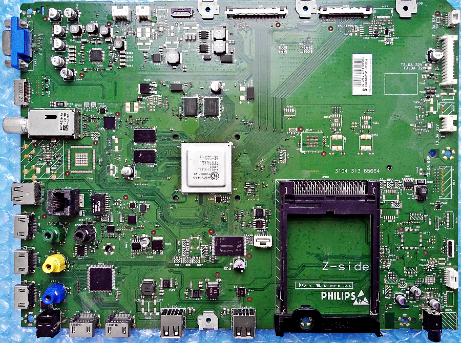 Какая прошивка на телевизор PHILIPS 46PFL7007T/12 для MainBoard 310431365554
