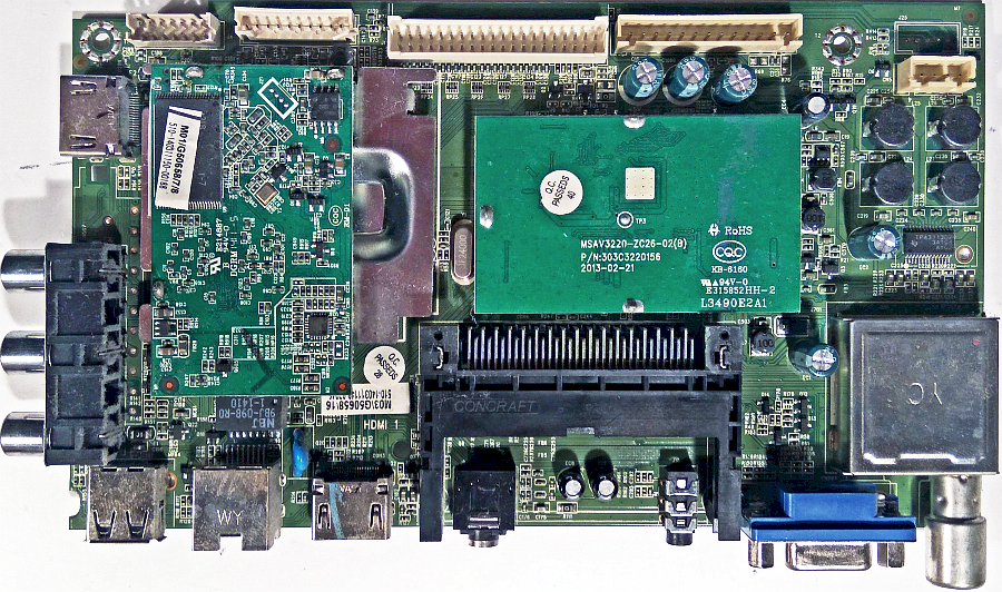 Какая прошивка на телевизор JVC LT-50M640