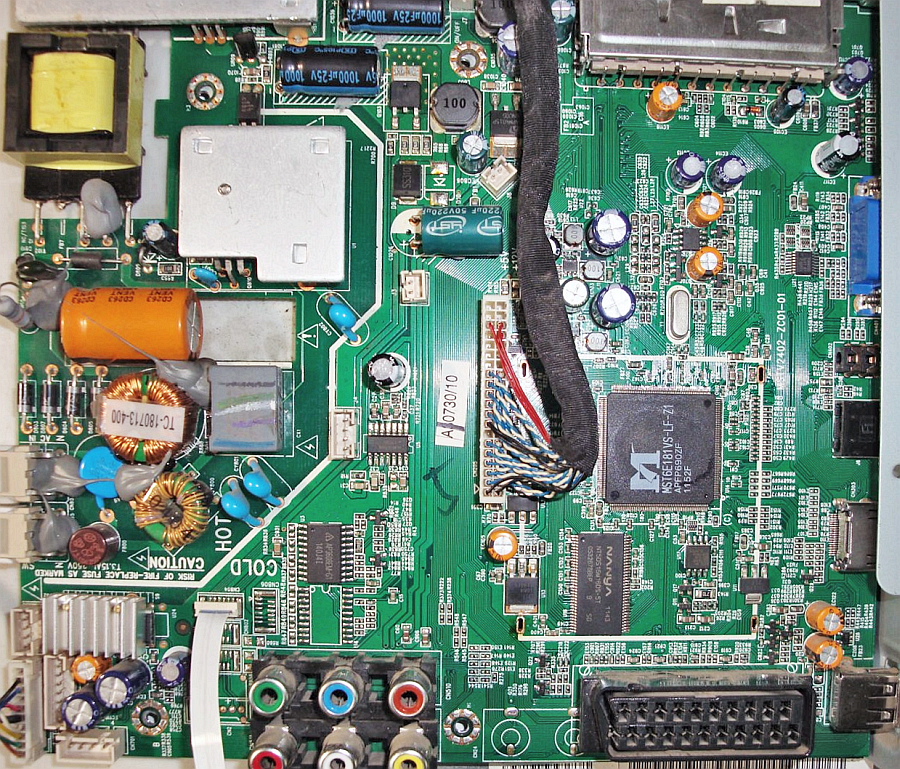 Схема LCD телевизора MYSTERY MTV-2213LW MSTV2402-ZC01-01