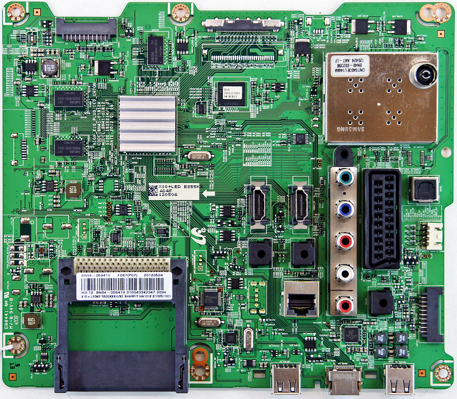 Какая схема телевизора SAMSUNG UE32ES5537K (Service Manual BN41-01812A