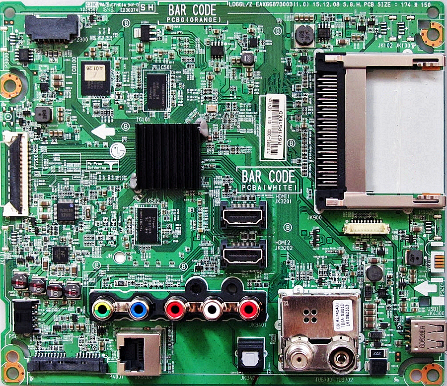 Какая схема телевизора LG 43LH570V (Service Manual Chassis LD66L, EAX66873003)