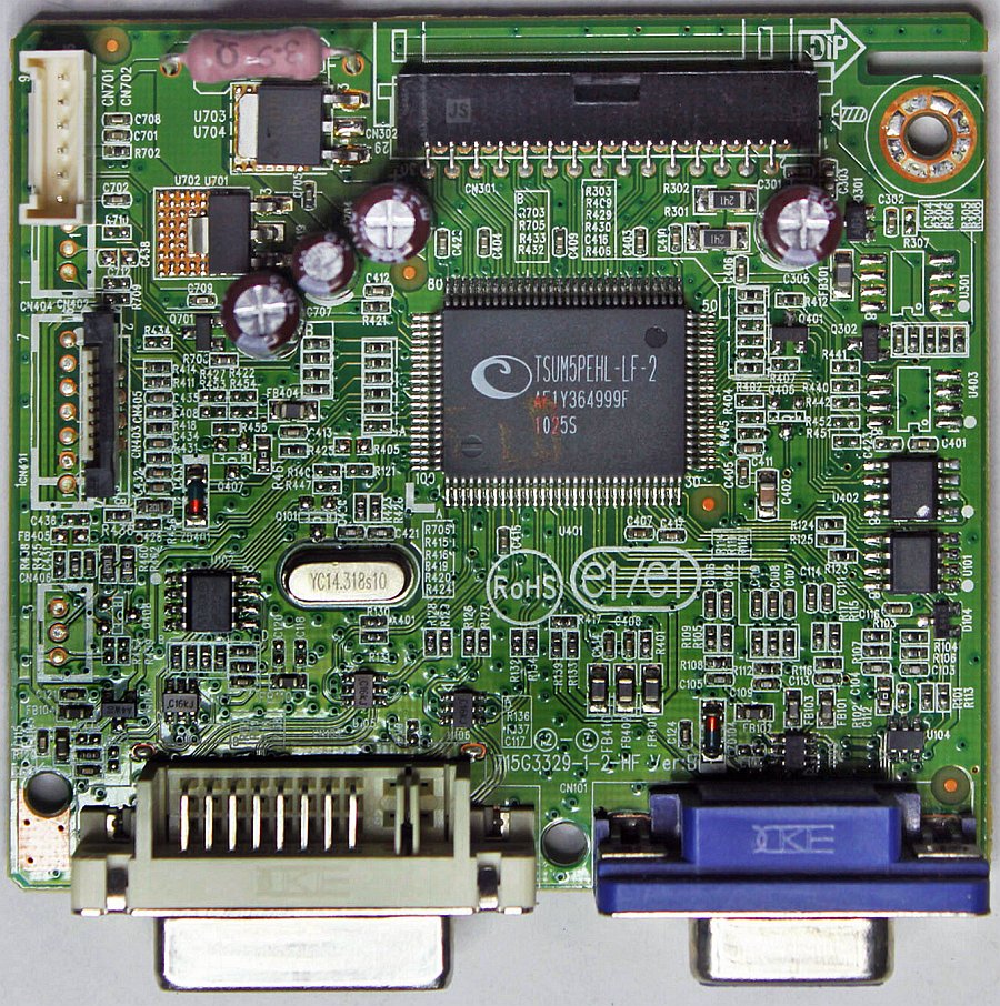 Какая прошивка монитора AOC E936VW