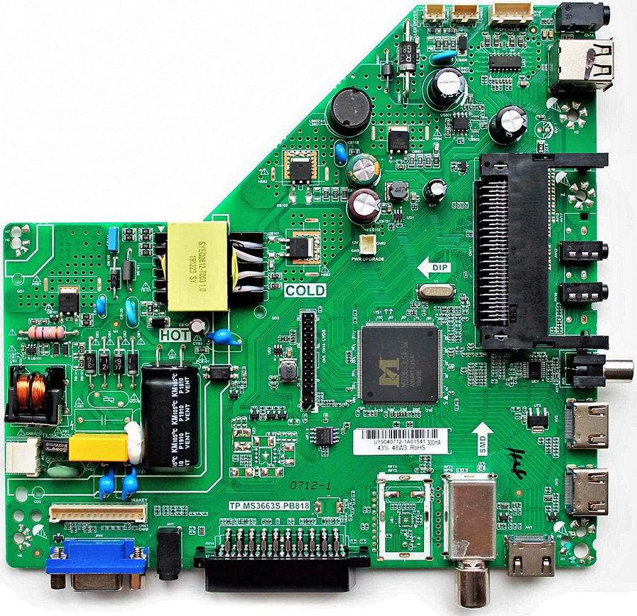 Какая прошивка телевизора OK OLD32680H-TB для MainBoard TP.MS3663S.PB818